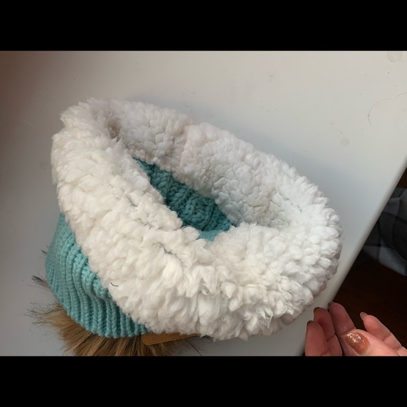 Pudus Mint Cable Knit Toque- NWT - Picture 5 of 5